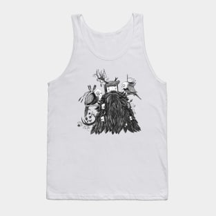 beard nest Tank Top